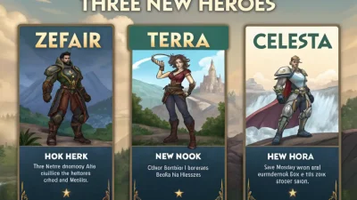 Три новых героя HoK: Зефир, Терра и Селеста — билды, роллы и стратегии Три новых героя HoK: Зефир, Терра и Селеста — билды, роллы и стратегии