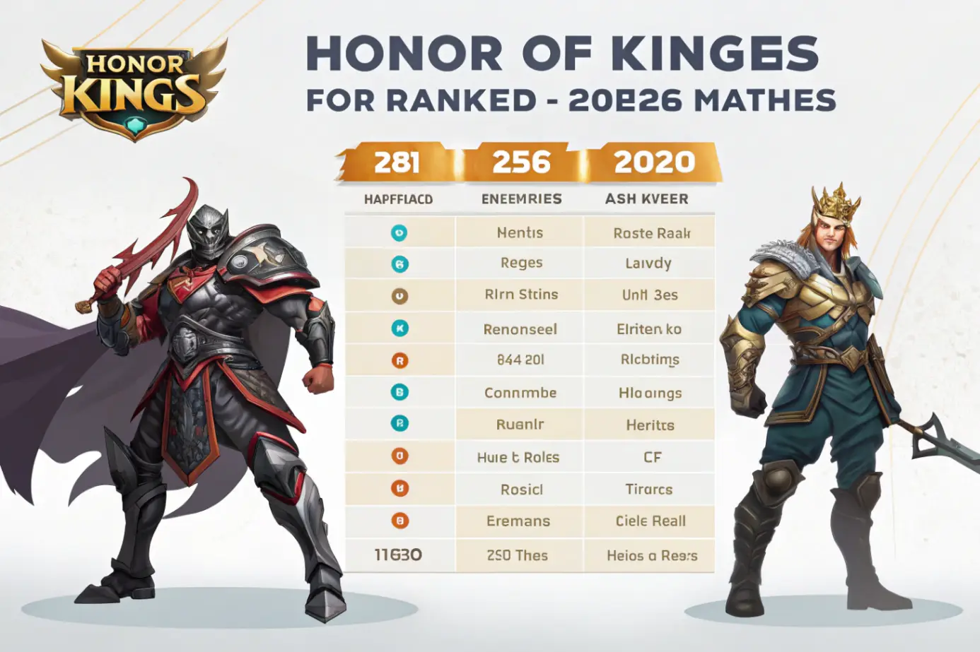 Honor of Kings Tier List 2026: лучшие герои для Ranked и побед